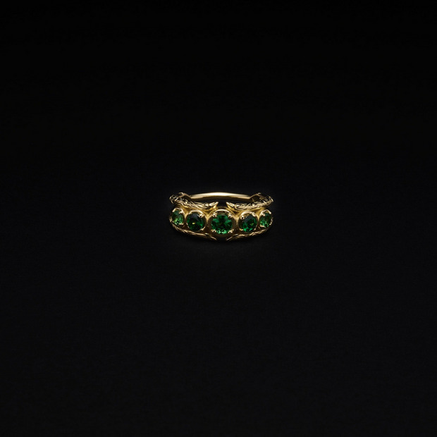Engraved Matsuba Ring 【Antidote Buyers Club × TRADMAN'S BONSAI】